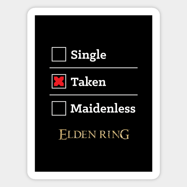 Elden Ring Fan Art Magnet by Credible Studios